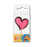 Fun® Its Cool Birthday Candles - Heart 1pc