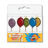 Fun® Its Cool Birthday Candles - Balloons 5pcs