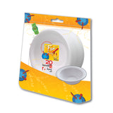 Fun® Everyday Foam Bowl - White - 20 pcs