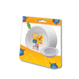 Fun® Everyday Foam Bowl - White - 20 pcs