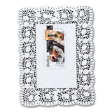 Fun® Festive Doily Rectangular 12x16in - White -16 pcs