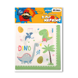 Fun® Its Cool 2-Ply Napkin 33x33cm - Dinosaur 10pcs