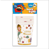 Fun® Its Cool Paper Cup 9oz - Mermaid 6pcs