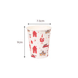 Fun® Paper Cup 7.5x9cm - Christmas Community (Pack of 8)