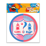 Fun® Its Cool Paper Plate 7in - Boy or Girl 6pcs