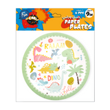 Fun® Its Cool Paper Plate 9in - Dinosaur 6pcs