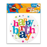 Fun® Its Cool Paper Plate 9in - Happy Birthday 6pcs