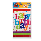 Fun® Its Cool Plastic Table Cover 132*220cm - Happy Birthday