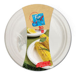 Fun® Everyday Biodegradable Moulded Fibre Plate -10 pcs