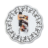 Fun® Festive Round Doily Ø12in - White -250pcs