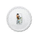 Fun® Festive Crystal-Like Plastic Plate Ø24cm -5 pcs