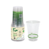 Fun Bio'd Clear Cup 10oz (Pack of 15)