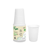 Fun Bio'd Cup - White 5oz (Pack of 25)